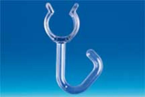 Crochet ouvert transparent pour tide Ø 12mm