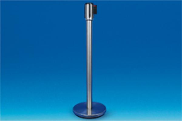 POTEAU CHROME ECO SANGLE RETRACTABL