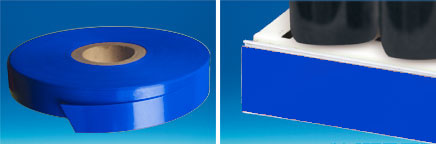 Bande déco porte-étiquette papier "Bleu reflexe" 38 mm x 100 m Bande déco porte-étiquette papier "Bleu reflexe" 38 mm x 100 m