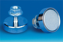 Aimant néodyme rond de Ø 15 mm - Pas de vis de 3,5 mm et force de 8,5 kg Aimant néodyme rond de Ø 15 mm - Pas de vis de 3,5 mm et force de 8,5 kg