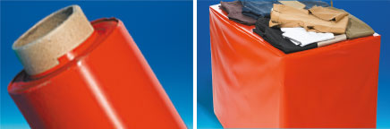 Laquefolie® 60 cm x 50 m Uni - Rouge tomato # Laquefolie® 60 cm x 50 m Uni - Rouge tomato #
