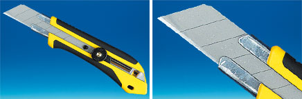 Lame de 25 mm pour cutter OLFA® gros travaux Lame de 25 mm pour cutter OLFA® gros travaux
