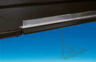 Rail butée adhésif transparent - H.30 mm - 25 x 1000 mm Rail butée adhésif transparent - H.30 mm - 25 x 1000 mm