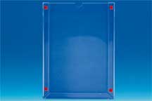 Pochette adhésif permanent PET transparent avec onglet - Format A4 - Vertical Pochette adhésif permanent PET transparent avec onglet - Format A4 - Vertical
