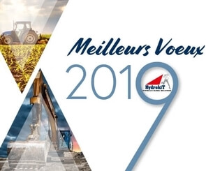 Hydrokit vous souhaite une bonne année 2019