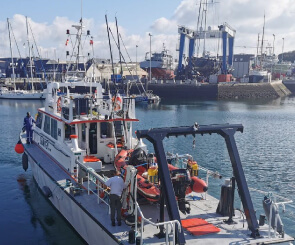 Un montage sur un bateau pour nos points de vente de proximité