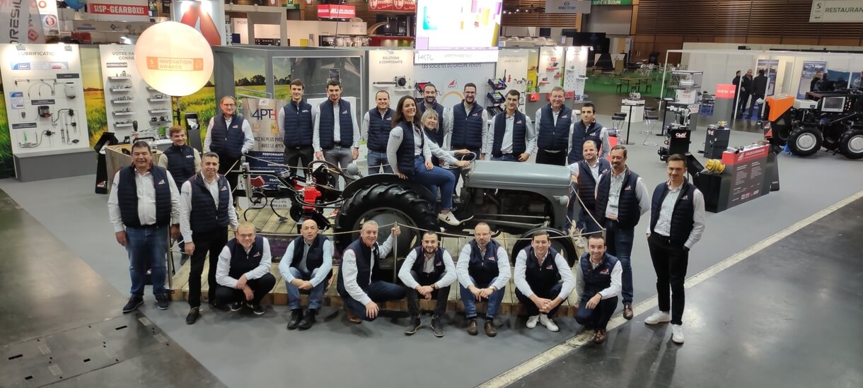 Les équipes du Groupe Vensys sur le stand au SIMA