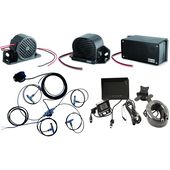 Rear view cameras, alarms and radars