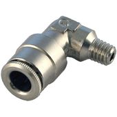 Coude mâle enfichable pour flexible POLY615