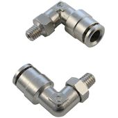 Coude tournant mâle enfichable pour flexible POLY8421