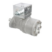 Overcentre flange-mountable valves on OMP / OMR Danfoss motors