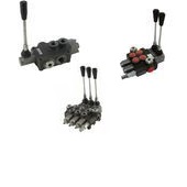 Manual monoblock spool valves