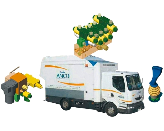Schéma camion composant