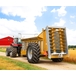 Épandeur à fumier avec tracteur