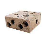 Section sans clapet anti-retour sans balance - préparée pour valve anti-chocs PVG32