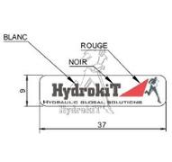 Autocollant HYDROKIT bombé - 9x37mm