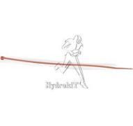 Hose clamp colour orange (L x l) 20