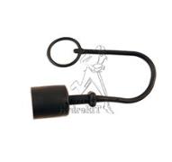 Bouchon femelle pour coupleur male 1/2 iso A en plastique noir