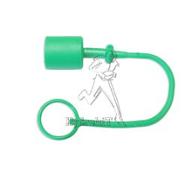Bouchon femelle pour coupleur male 1/2 iso A en plastique vert