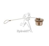 Bouchon femelle pour coupleur male 1/2 VLS en aluminium + cable