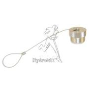 Bouchon femelle pour coupleur male 1" VLS en aluminium + cable
