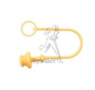 Bouchon male pour coupleur femelle 1/2 iso A en plastique jaune