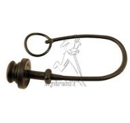 Bouchon male pour coupleur femelle 1/2 iso A en plastique noir