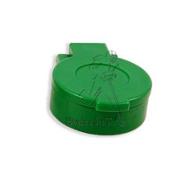 Bouchon auto à volet 1/2 - nylon vert