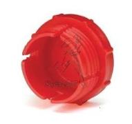 Bouchon plastique male G3/8 - Rouge