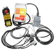 Radio commande 2 fonctions - 4 boutons poussoirs - 9-30Vdc - Pré-cablée