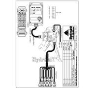 Radio commande 4 fonctions - 8 boutons poussoirs - 9-30Vdc - Pré-cablée