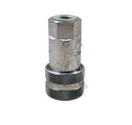 - Female coupler with valve 3/8 iso