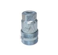 Female coupler with valve 3/8 Faste