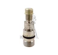 Coupleur femelle clapet visser 1/4 VD -male DIN 8L -Passe cloison