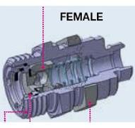 COUPLER F/M SCREWED 1 "VR VALVE