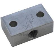 Alu block 1 greaser 10x100