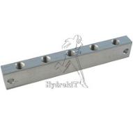 ALUMINIUM BLOCK 5 GREASERS 10X100