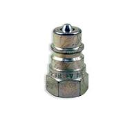Female coupler with valve 1/4 Faste