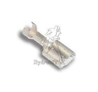 Flat terminal female bare 6.3
