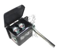 Multicoupleur fixe MACH2 -NS Face Plane - 2 voies 1/2 - Mâle DIN 15L