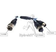 Adaptateur cable Y pour moniteur/camera VBV