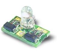 Red/green bicolour LED indicator 10