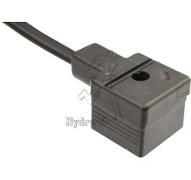 Overmoulded cord DIN43650 form A elbow cable length 2 m
