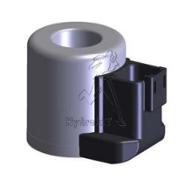 Bobine 12vdc ronde 12.9/32 Hydac 2610210 prise deutsch