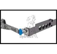 Fastening for transport trolley and