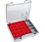 Valise Hydroclips taille S avec 25 bacs rouge et 1 gris