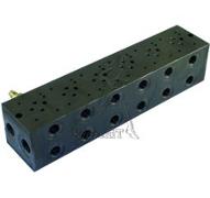 BASE BLOCK CETOP 3 WITH RELIEF