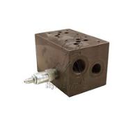 BASE BLOCK CETOP 5 WITH RELIEF