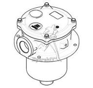 Filtre retour semi-immergé 25µ - 340L/min - 8 bar - G1-1/2 - HF502