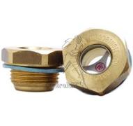 Brass level indicator 1" 200°C
